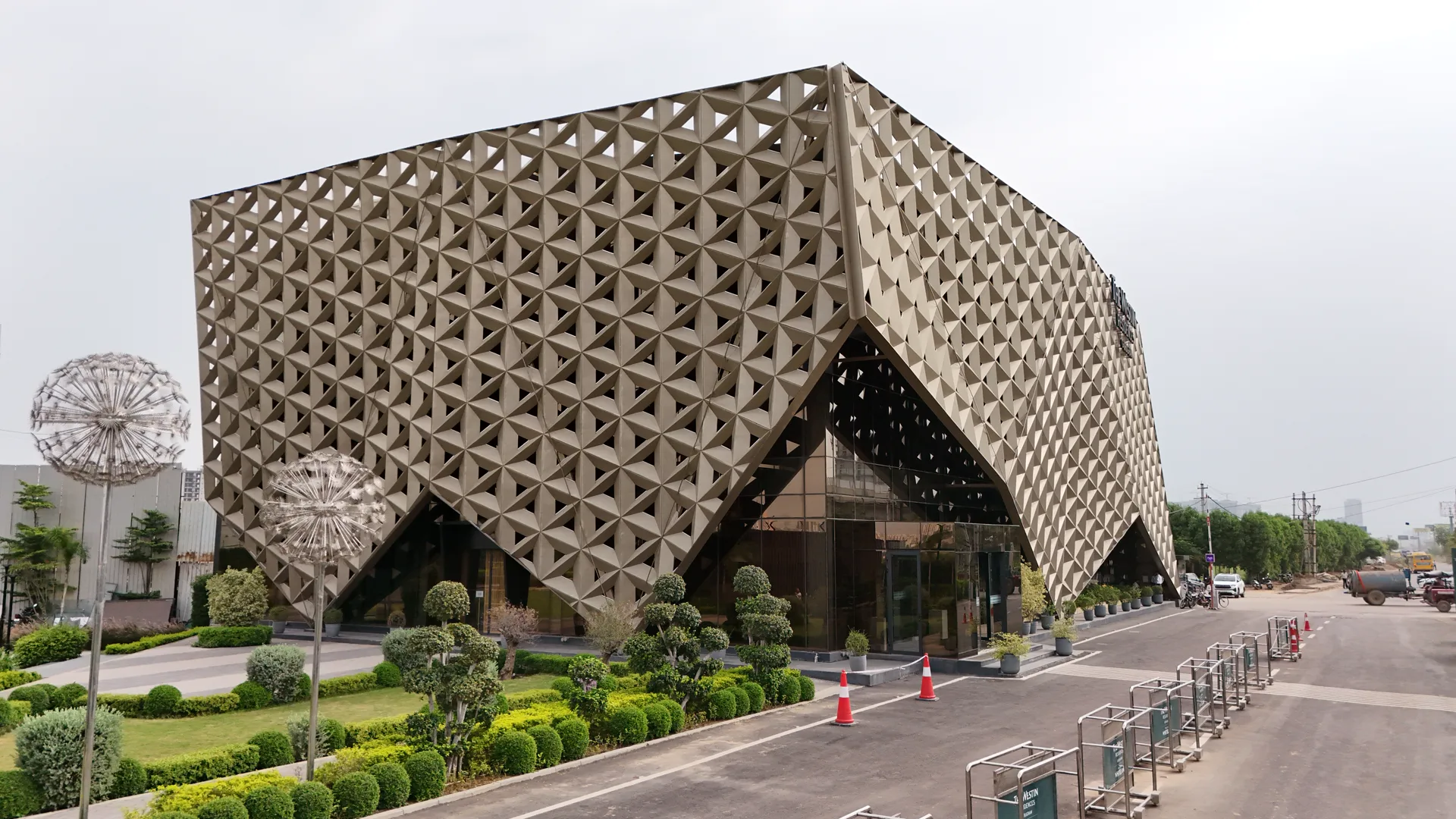 Entrance of the experience centre